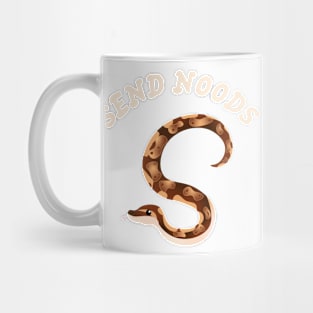 "Send Noods" Snake Mug